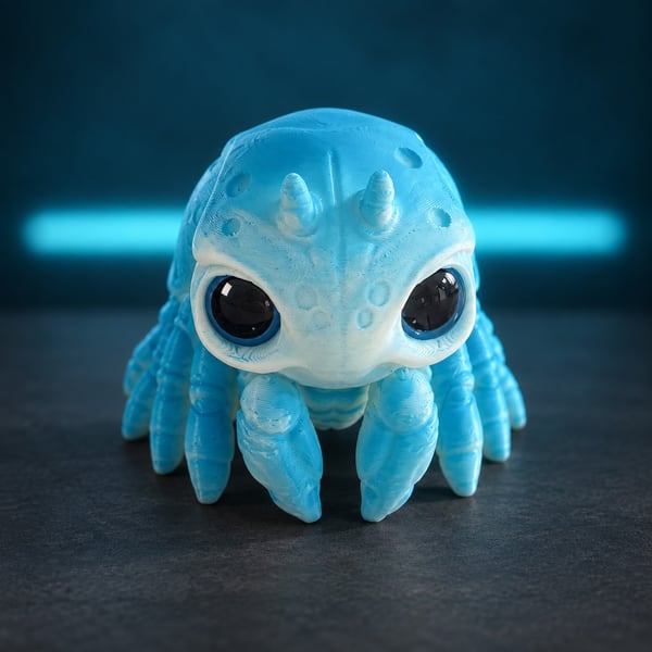 Skritch in a sci-fi display setting — edited product image